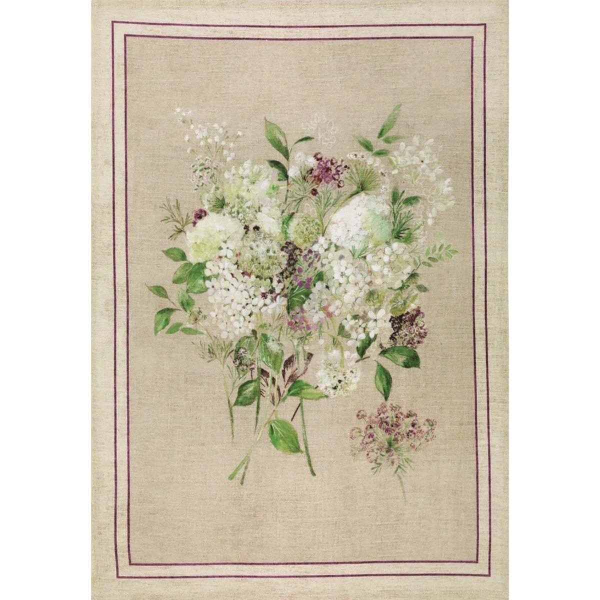 LA VIE EN ROSE VIOLA STROFINACCIO 50X70 CORDA