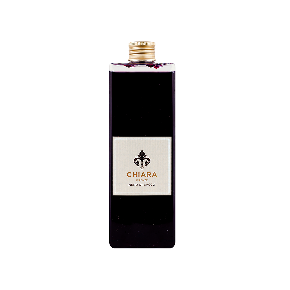RICARICA DIFFUSORE CON BASTONCINI 500ML FRAGRANZA NERO DI BACCO