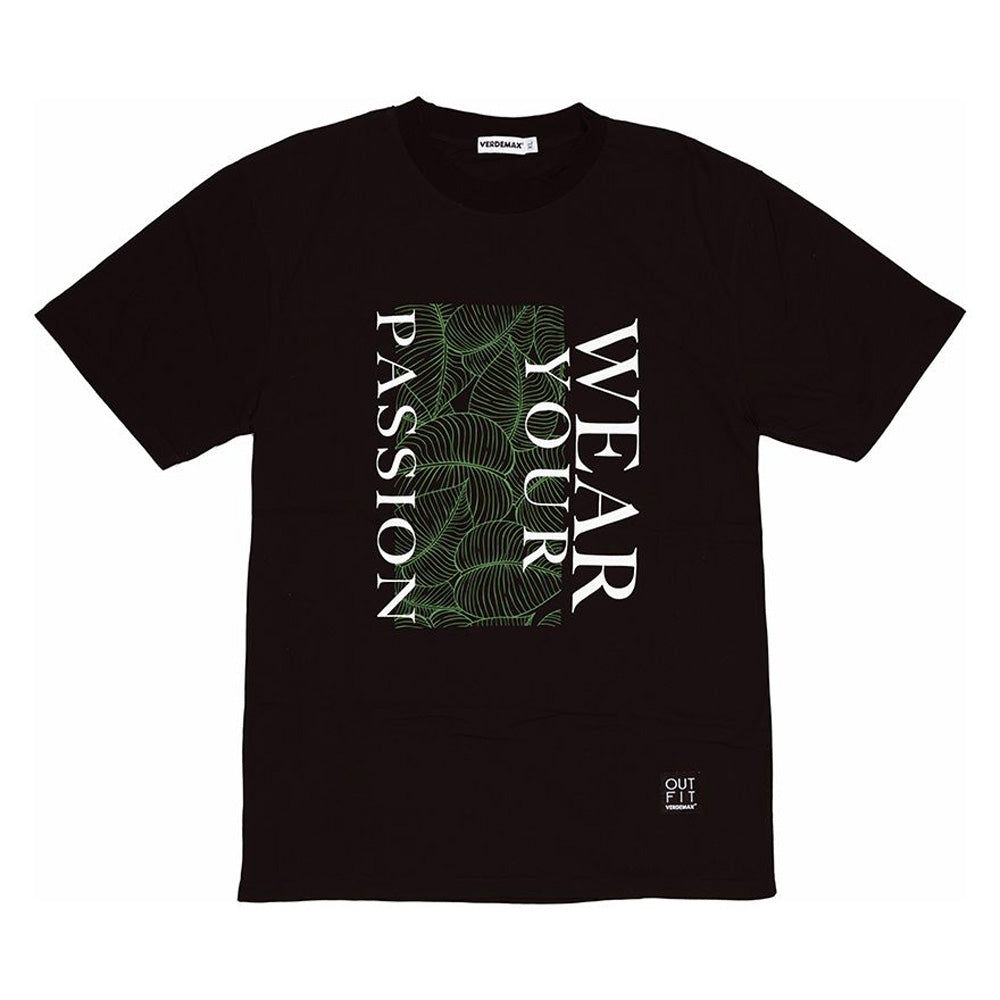 T-SHIRT OUT-FIT NERA WEAR YOUR PASSION UNISEX TG.S