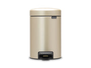 PATTUMIERA A PEDALE NEWICON 3L CHAMPAGNE
