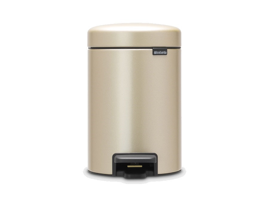 PATTUMIERA A PEDALE NEWICON 3L CHAMPAGNE