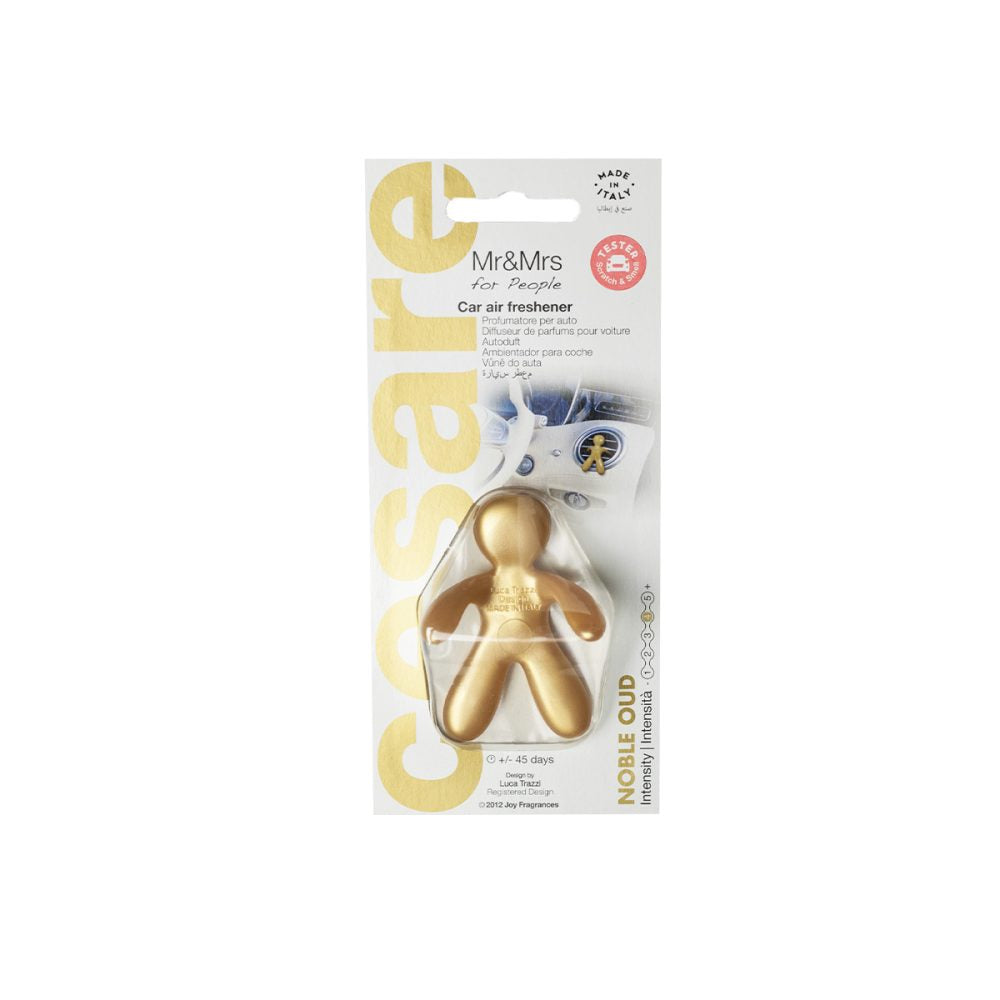 MR & MRS FRAGRANCE PROFUMATORE PER AUTO CESARE GOLD NOBLE OUD BLISTER 2021