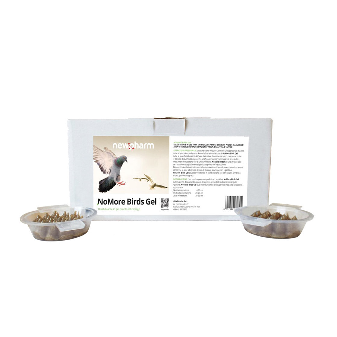 DISABITUANTE IN GEL PER ALLONTANAMENTO VOLATILI - NOMORE BIRDS
