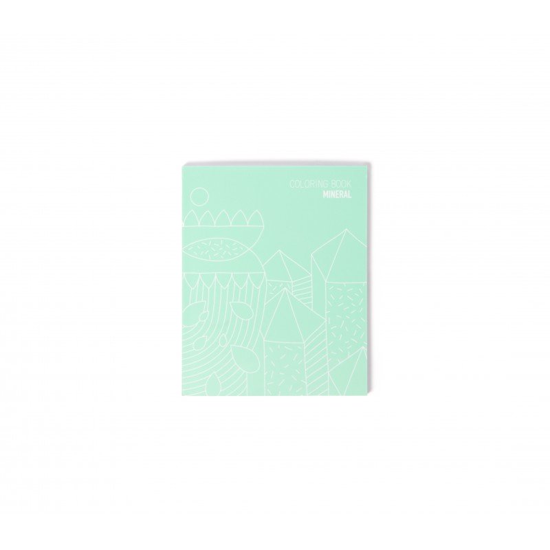 NOTEBOOK AGENDA DA COLORARE MINERAL