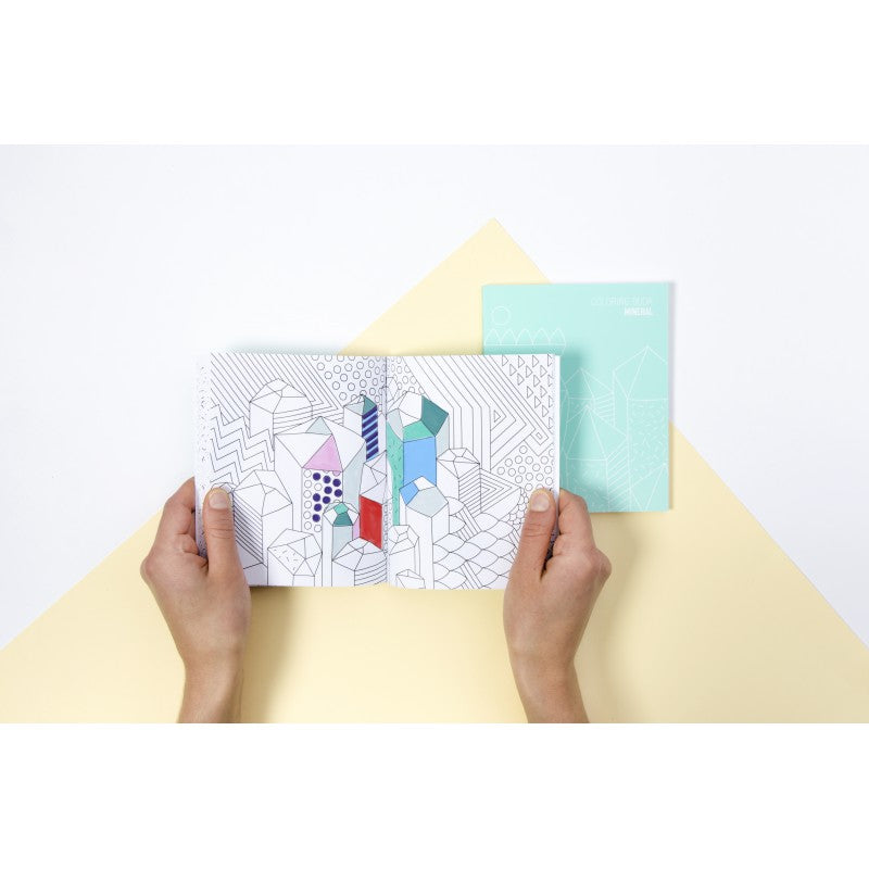 NOTEBOOK AGENDA DA COLORARE MINERAL