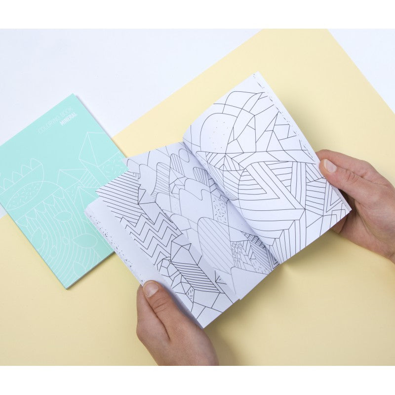 NOTEBOOK AGENDA DA COLORARE MINERAL