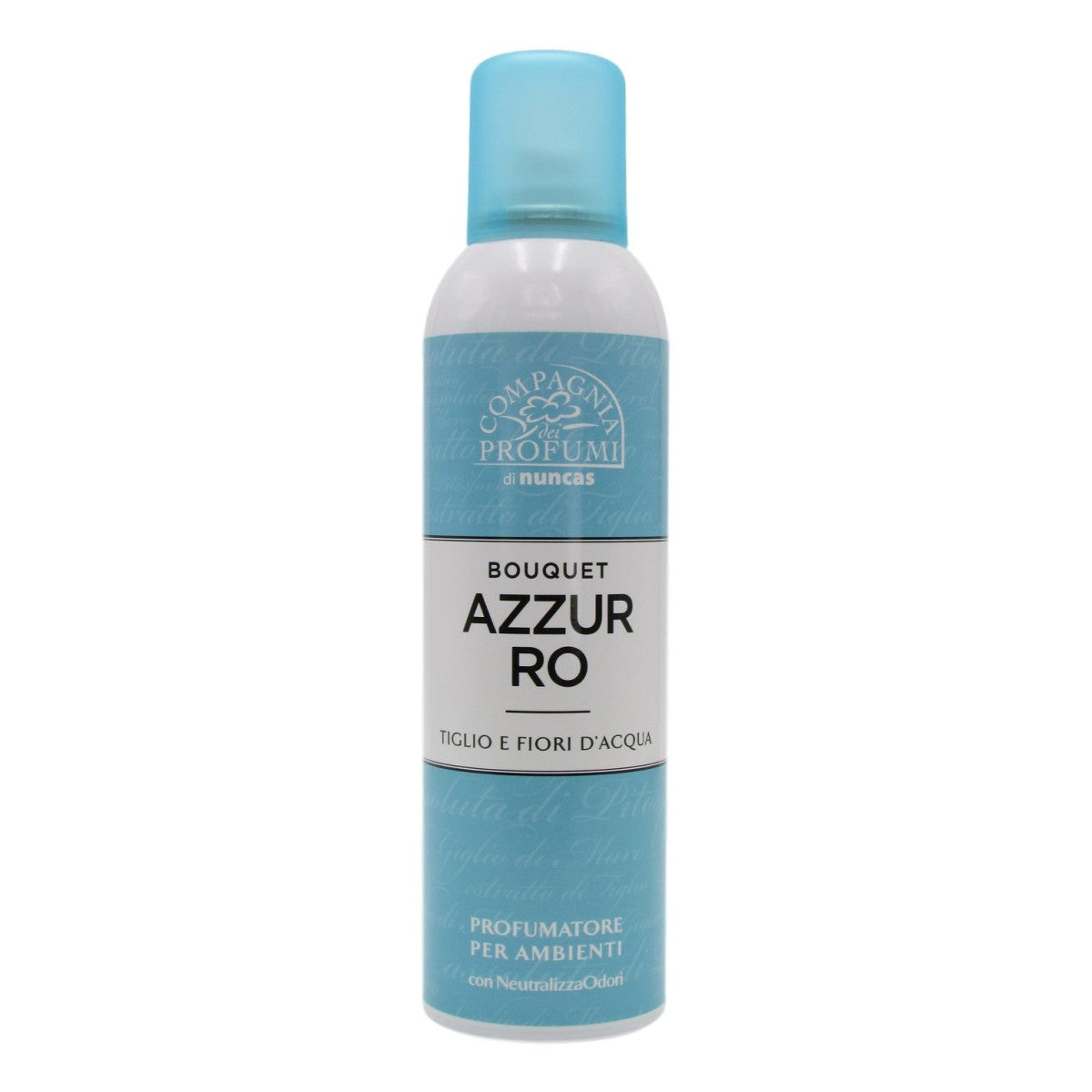 Profumatore Ambienti Bouquet Spray Azzurro 250ml NUNCAS