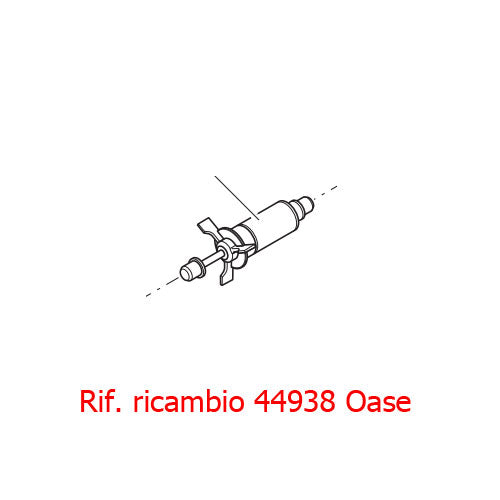 RICAMBIO ROTORE 500 ADATTO PER POMPA OASE OPTIMAX 500