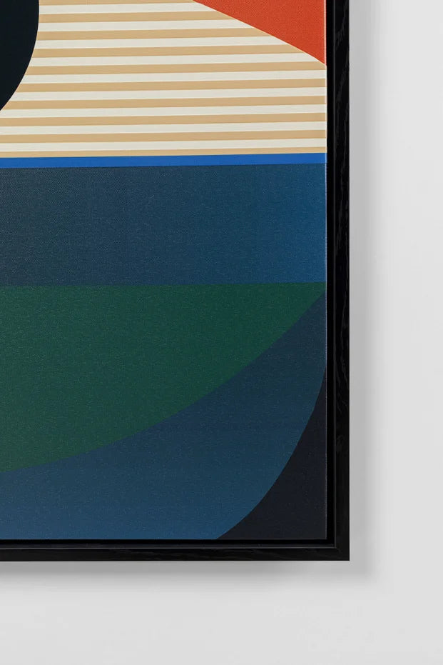 QUADRO CON CORNICE SUNSET 75X100CM