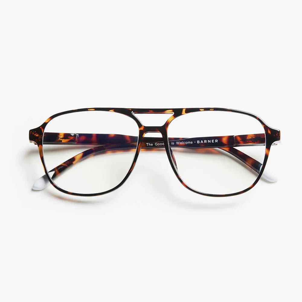 OCCHIALI DA LETTURA BARNER BRAD GLOSSY TORTOISE GRAD. +1,5