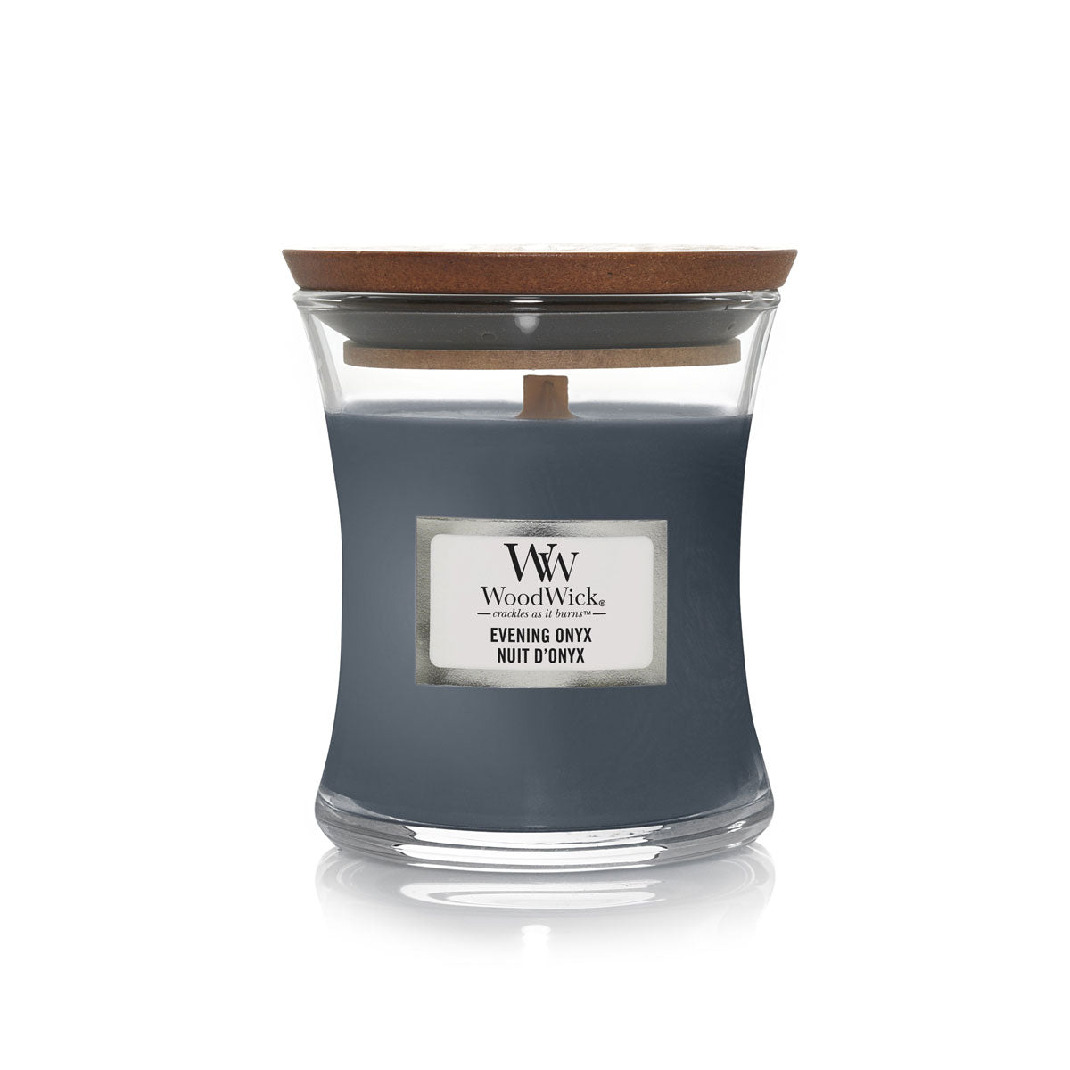 CANDELA CLESSIDRA PICCOLA MINI EVENING ONYX