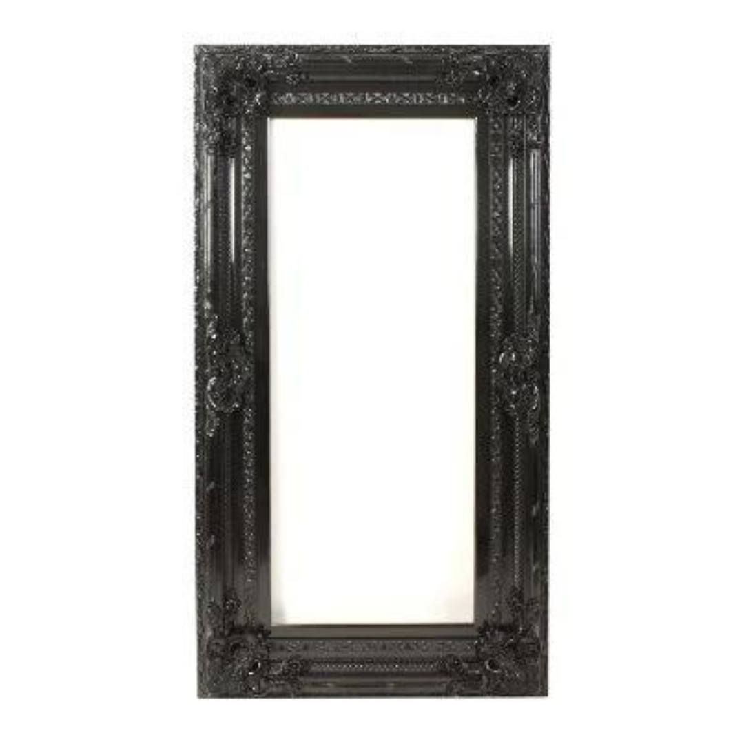 CORNICE 80X150CM NERO - VENEZIA
