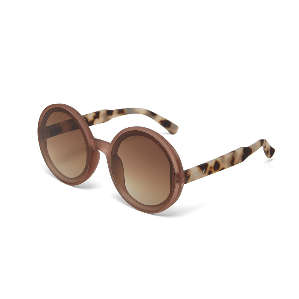 OCCHIALE DA SOLE MODELLO MONICA CIRCLE PINK HAVANA