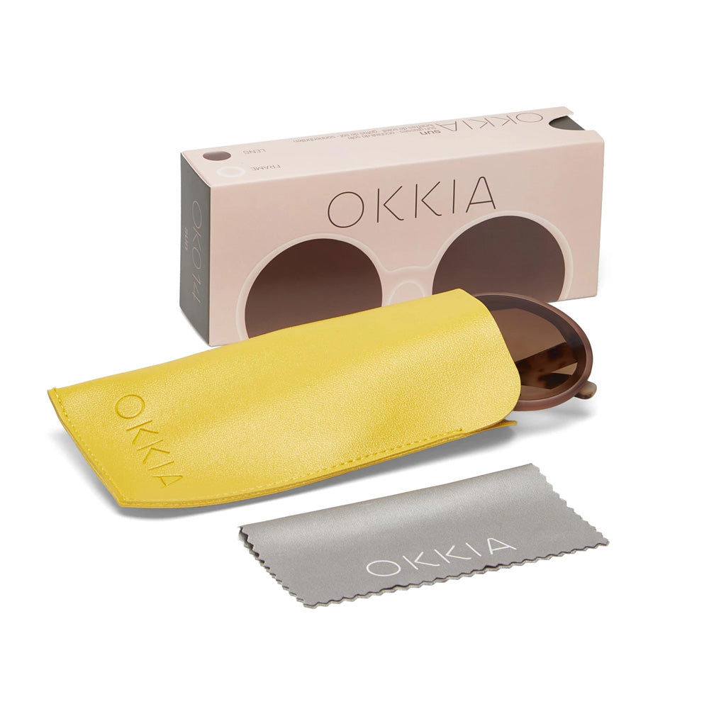 OCCHIALE DA SOLE MODELLO MONICA CIRCLE PINK HAVANA