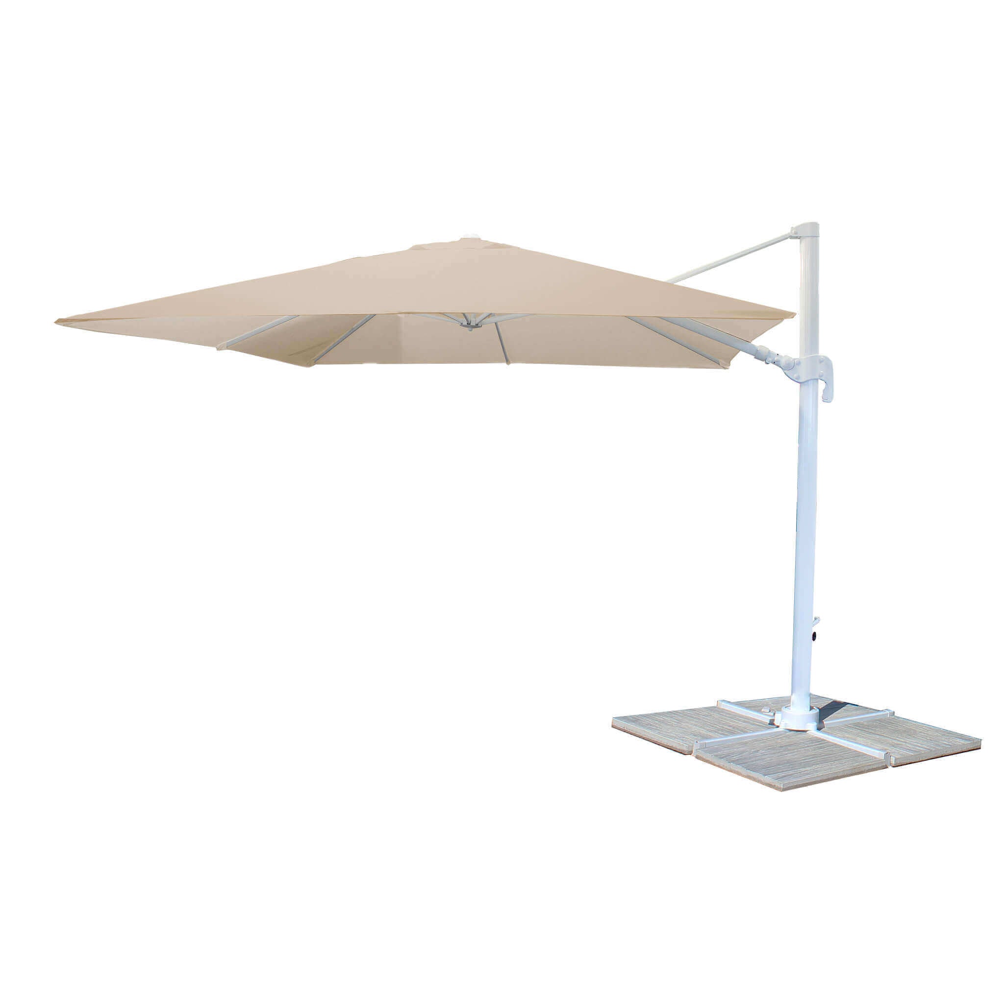 OMBRELLONE SATURNO BIANCO P/L
