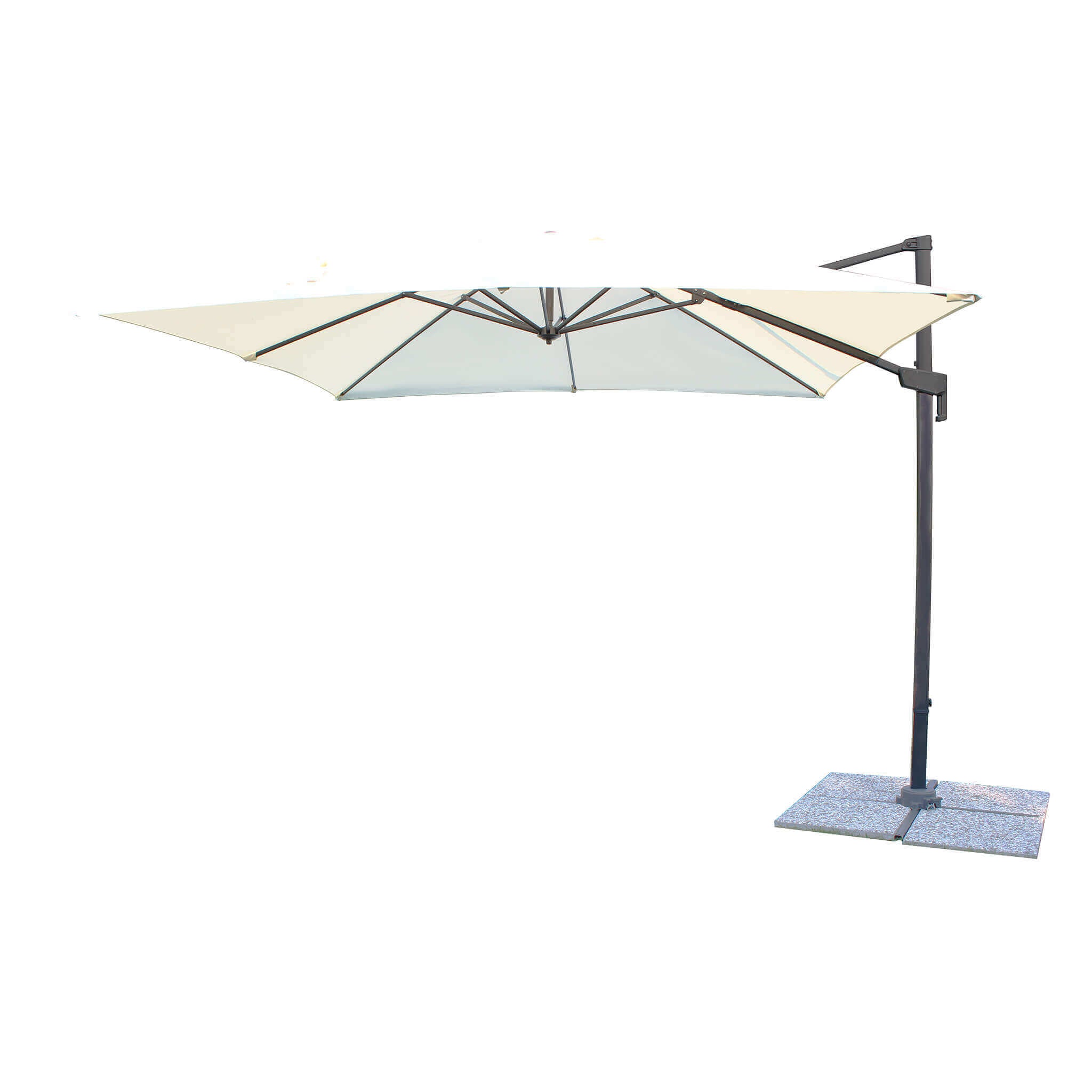 OMBRELLONE NEWTON NERO P/L 2 X