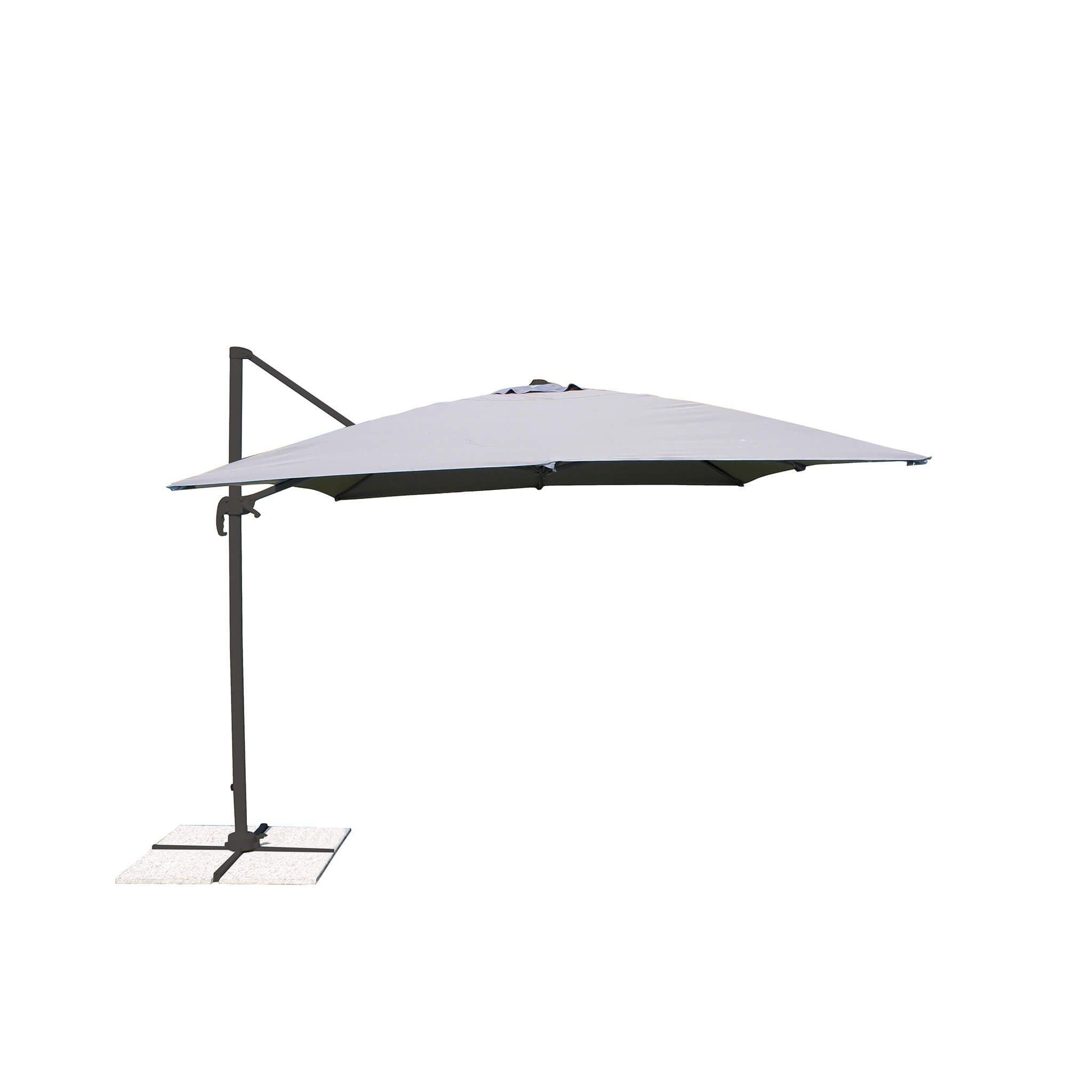 OMBRELLONE MERCURIO NERO P/L 3