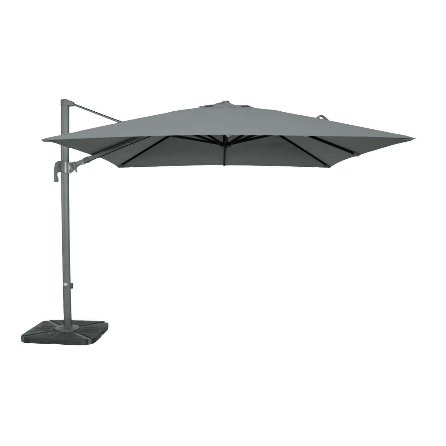 OMBRELLONE NETTUNO LUX NERO P/
