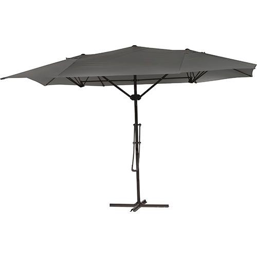 OMBRELLONE LATERALE 300x400 CM GRIGIO