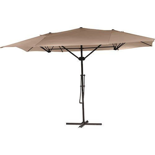 OMBRELLONE LATERALE 3MT BEIGE SCURO