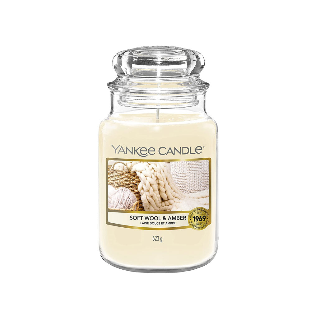 CANDELA GIARA GRANDE SOFT WOOL & AMBER