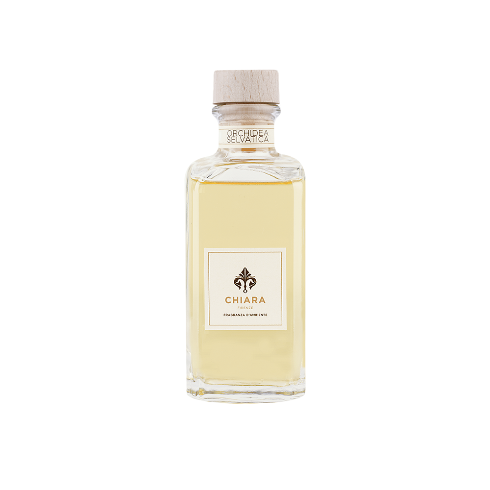 DIFFUSORE CON BASTONCINI 200ML FRAGRANZA ORCHIDEA SELVATICA