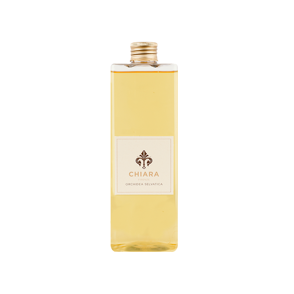 RICARICA 500ML DIFFUSORE CON BASTONCINI FRAGRANZA ORCHIDEA SELVATICA