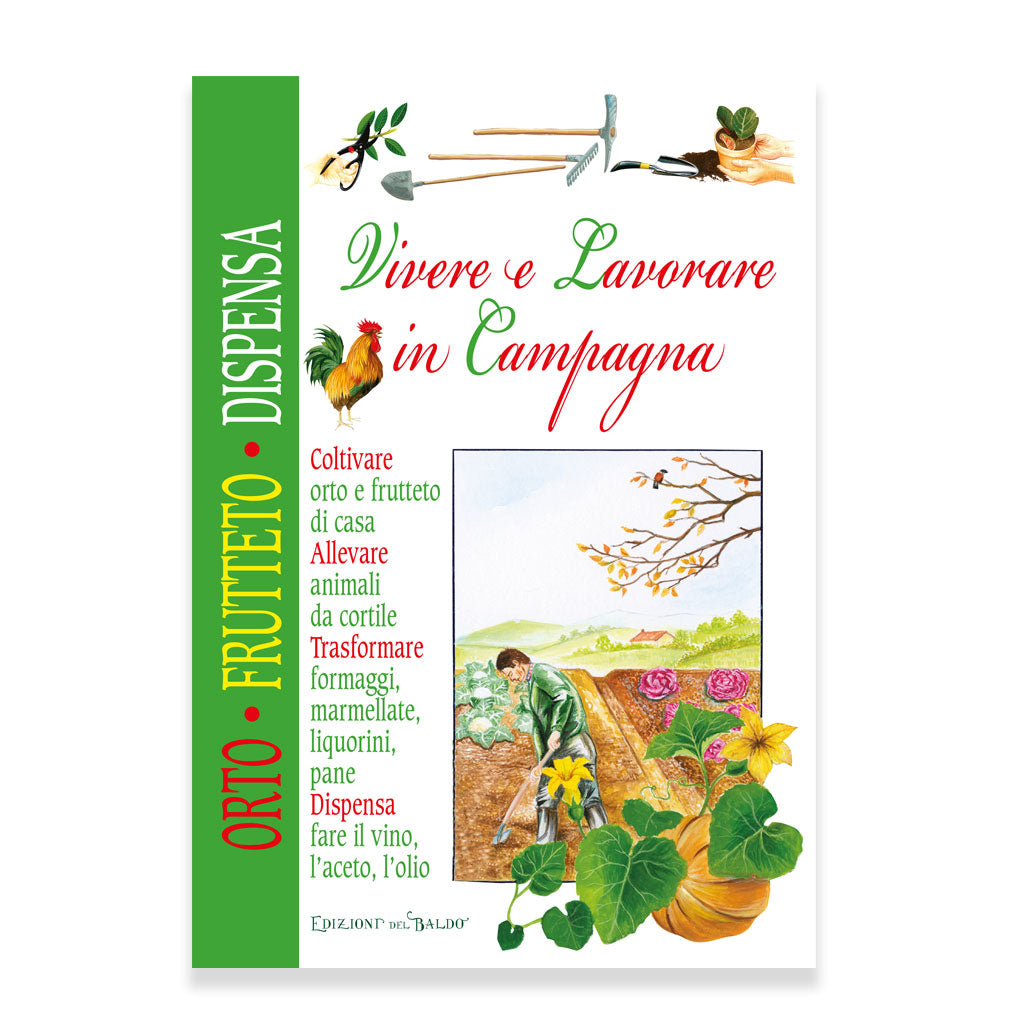 LIBRO VIVERE E LAVORARE IN CAMPAGNA PENSIERI BELLI