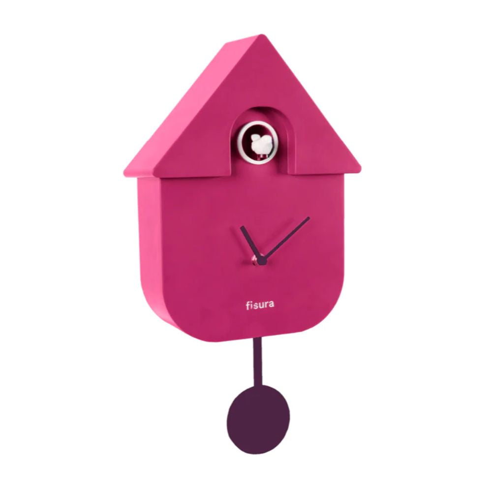 OROLOGIO CUCU' ORCHIDEA ROSA - CLOCK CUKOO HOUSE