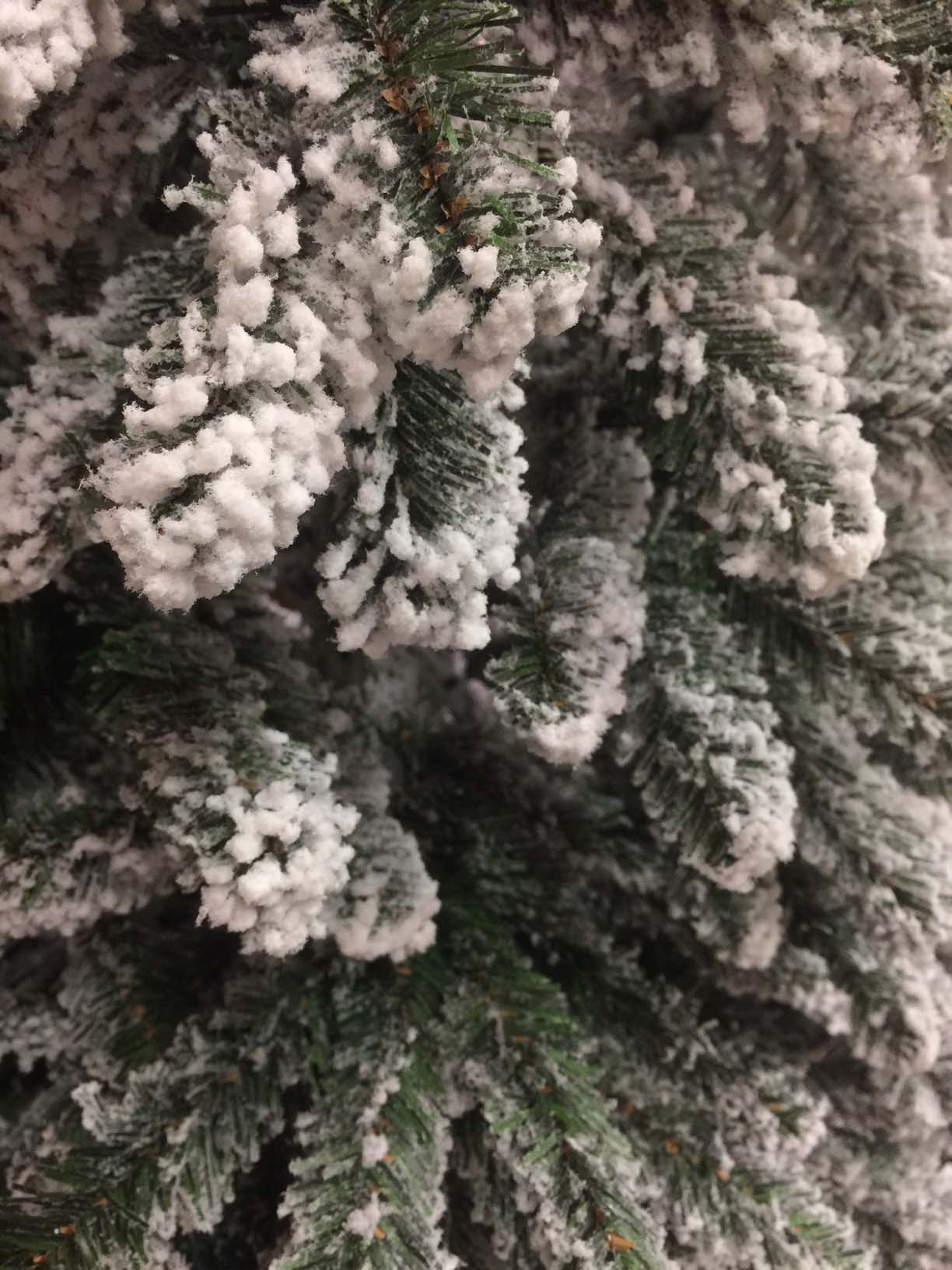 ALBERO DI NATALE 240CM ORTISEI VERDE INNEVATO