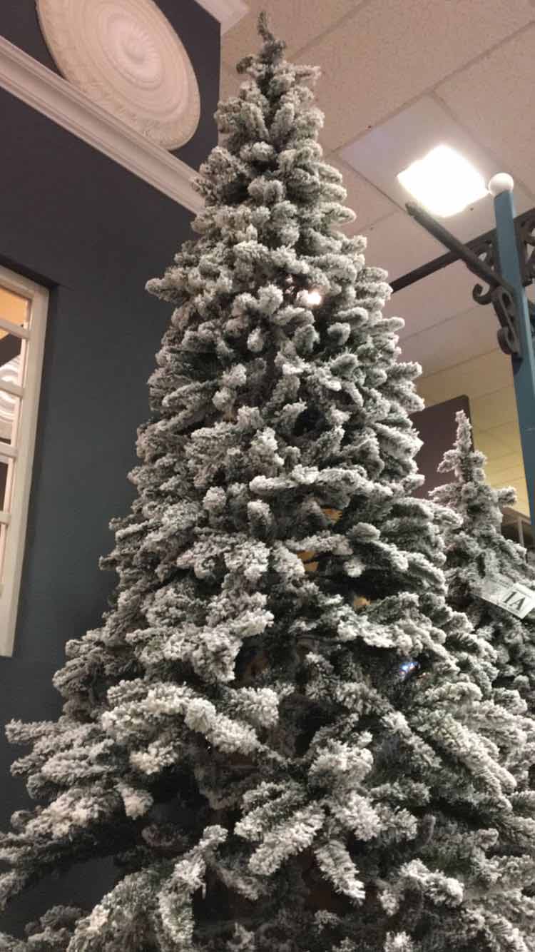 ALBERO DI NATALE 240CM ORTISEI VERDE INNEVATO
