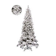 ALBERO DI NATALE 240CM ORTISEI VERDE INNEVATO