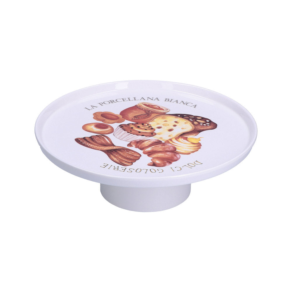 LINEA GOLOSERIE ALZATA D.26 CM LA PORCELLANA BIANCA