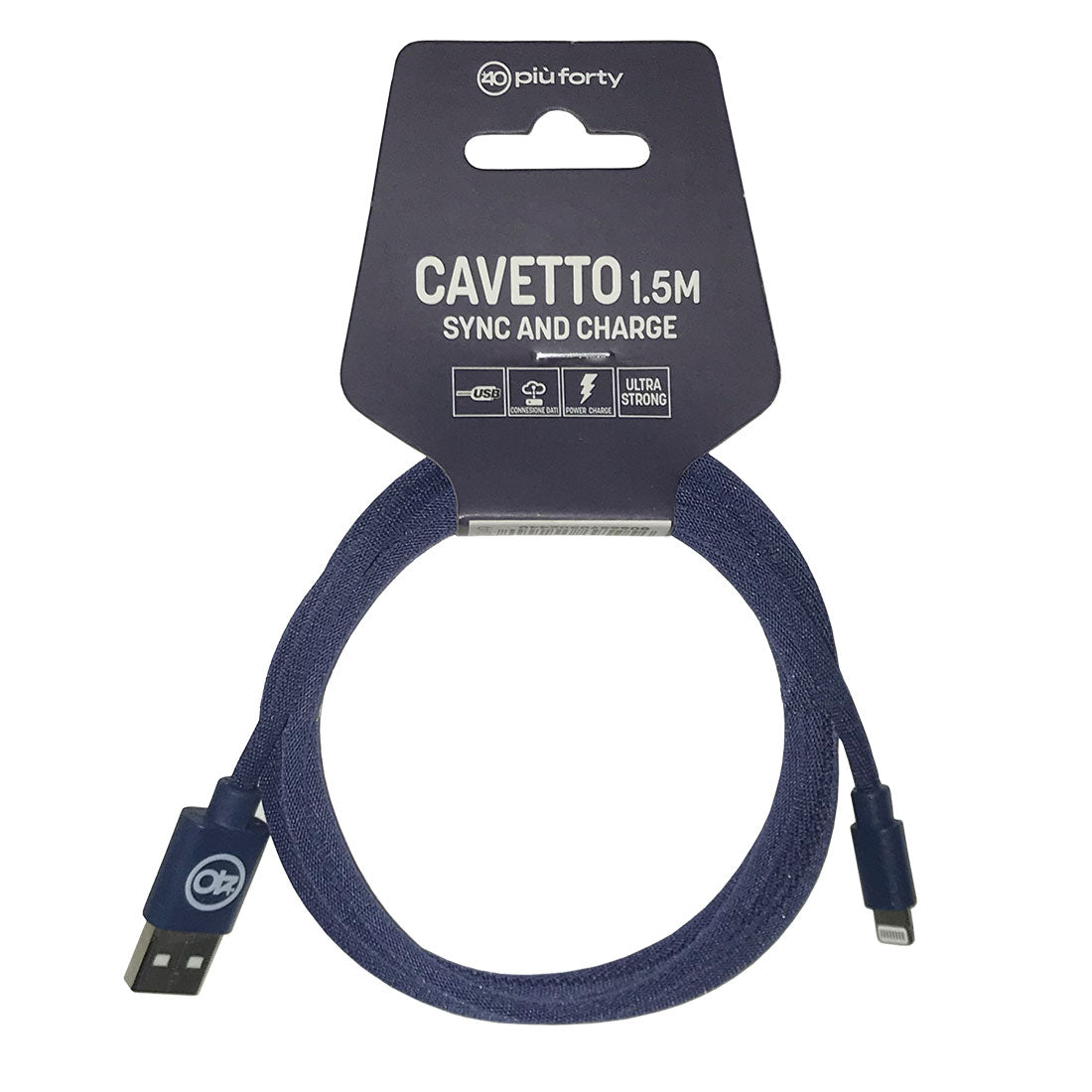 CAVETTO LIGHTNING COMPATIBILE SOLO CON IOS, PER IPHONE, IPAD, IPOD