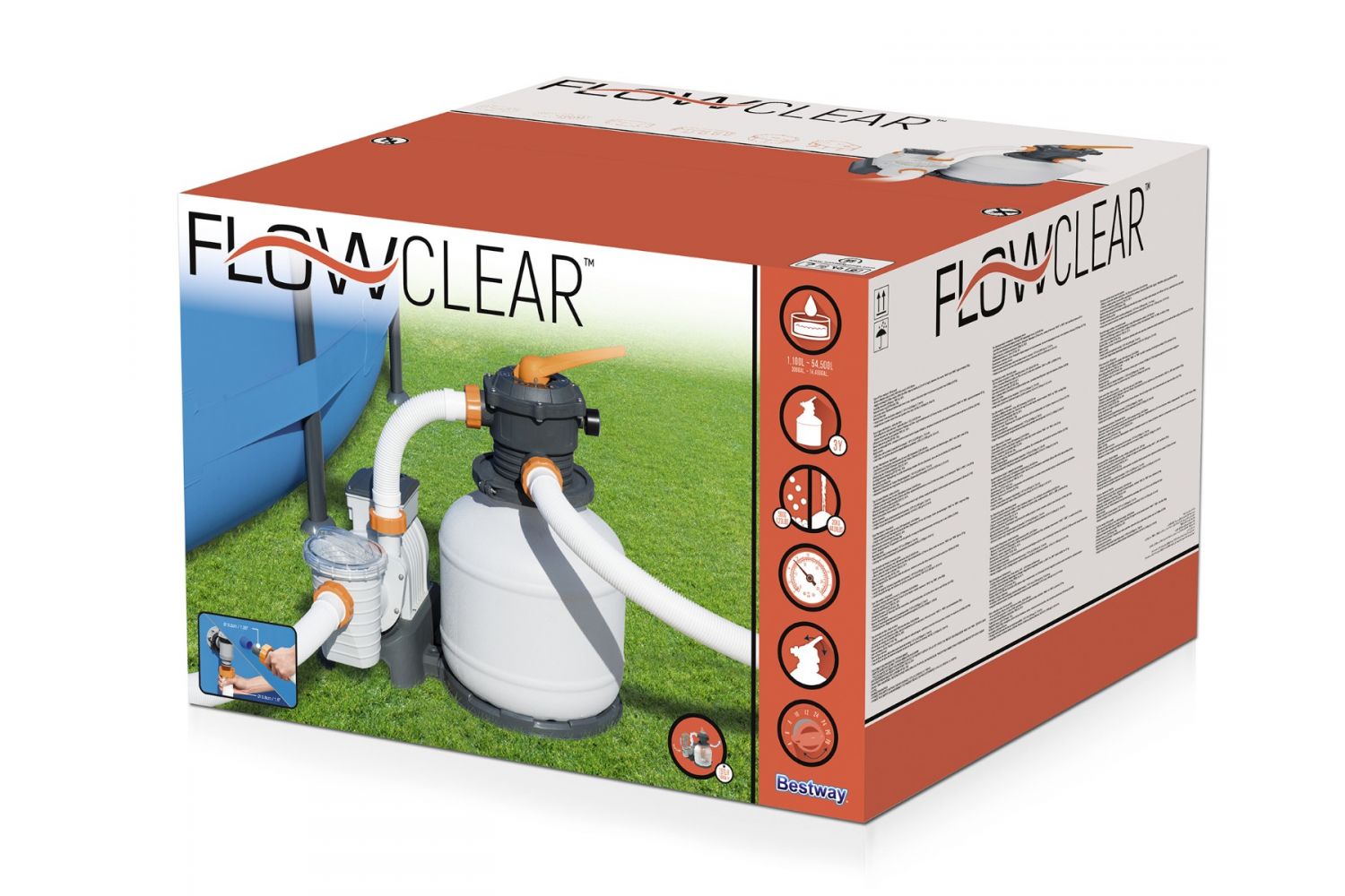 POMPA FILTRO SABBIA DA 7571LT/H PER PISCINA