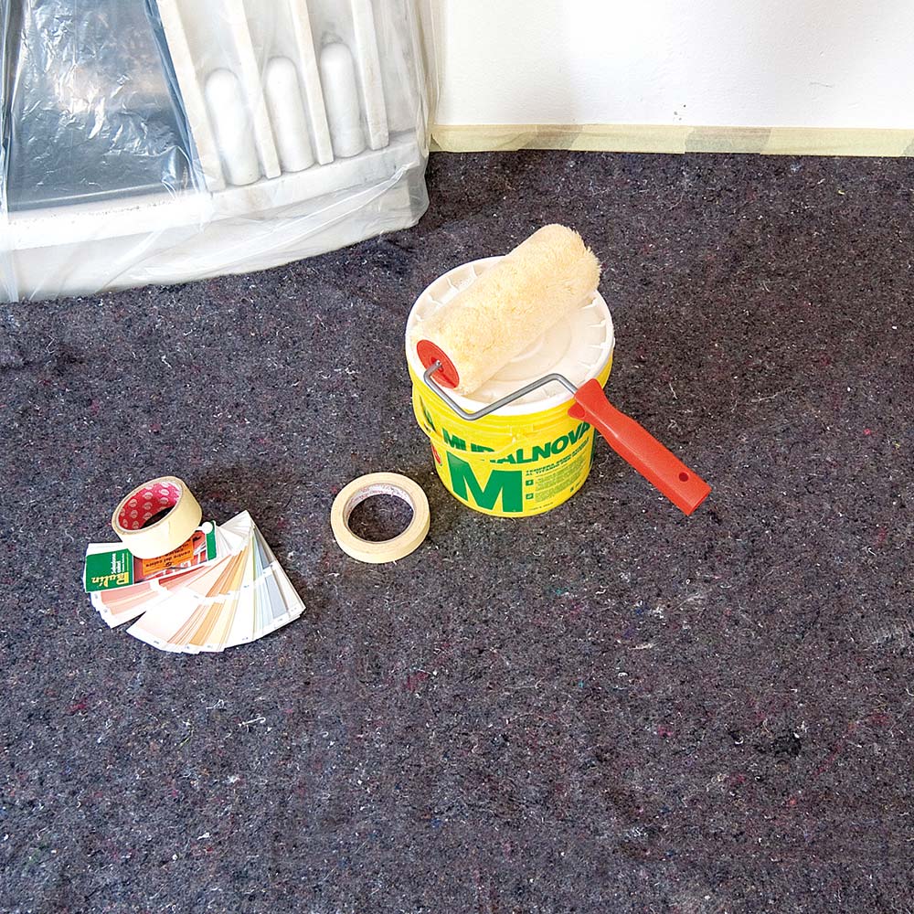 PAINTER PAD TELO PROTETTIVO PER TINTEGGIATURA E BRICOLAGE 1X10 GRIGIO