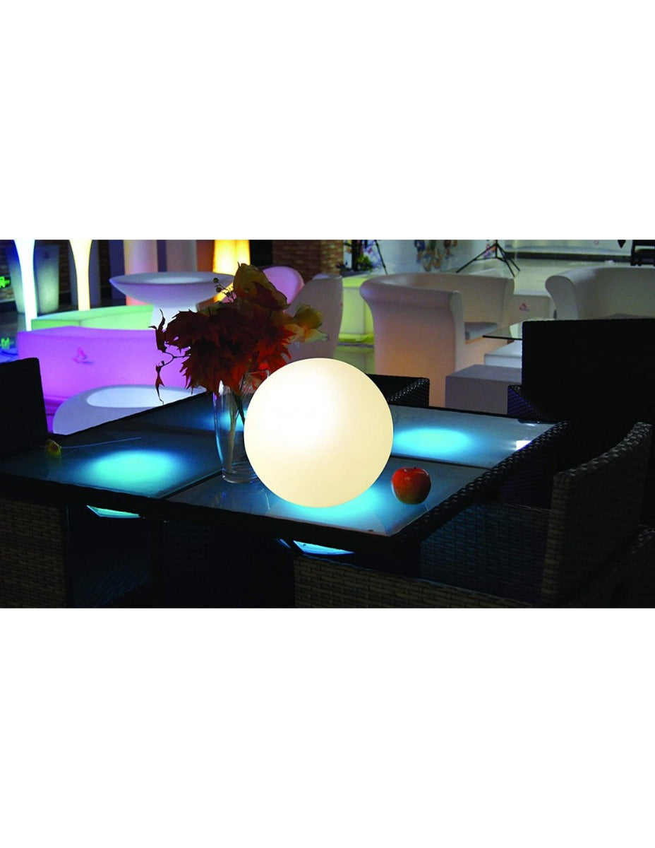 PALLA LED RGB A RICARICA SOLARE 30CM TELECOMANDO SOLAR NOVA XL