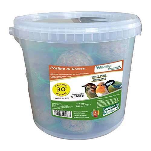 SECCHIO 30 PALLE DI GRASSO WILDLIFE GOURMET ALLE ARACHIDI