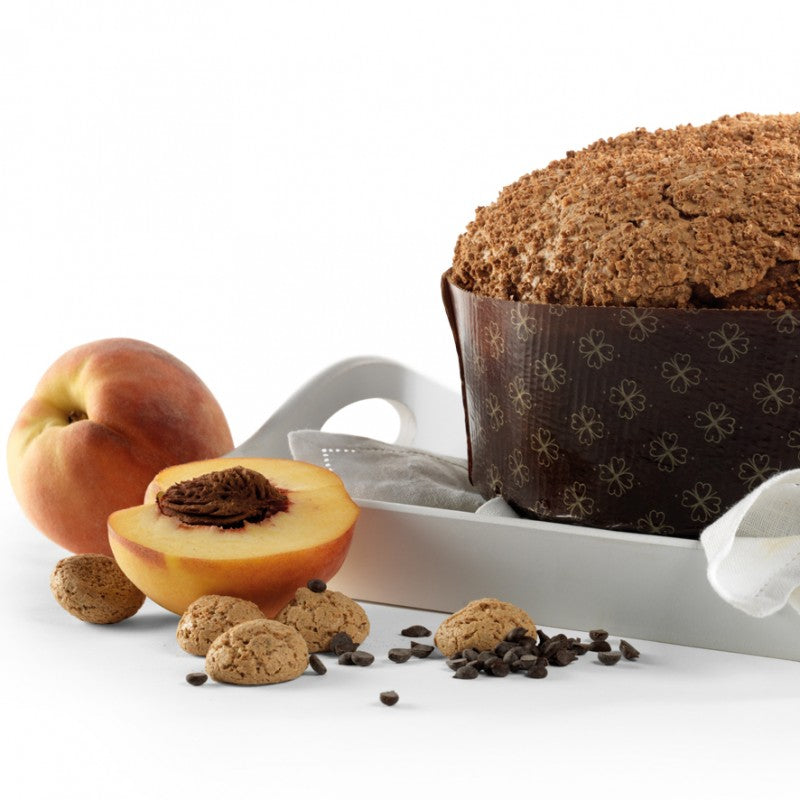 OFFERTA 6 PANETTONI AMARETTI PESCHE E CIOCCOLATO INCARTO COLOR EDITION 750GR