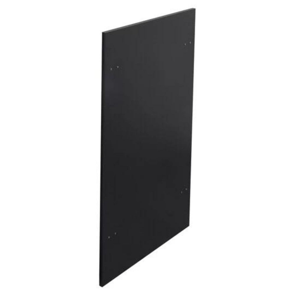 Pannello di Chiusura Laterale per Modulo Cucina Esterna 88.5 cm Nero GRLLR