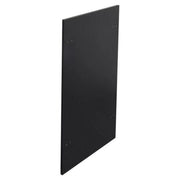 Pannello di Chiusura Laterale per Modulo Cucina Esterna 88.5 cm Nero GRLLR
