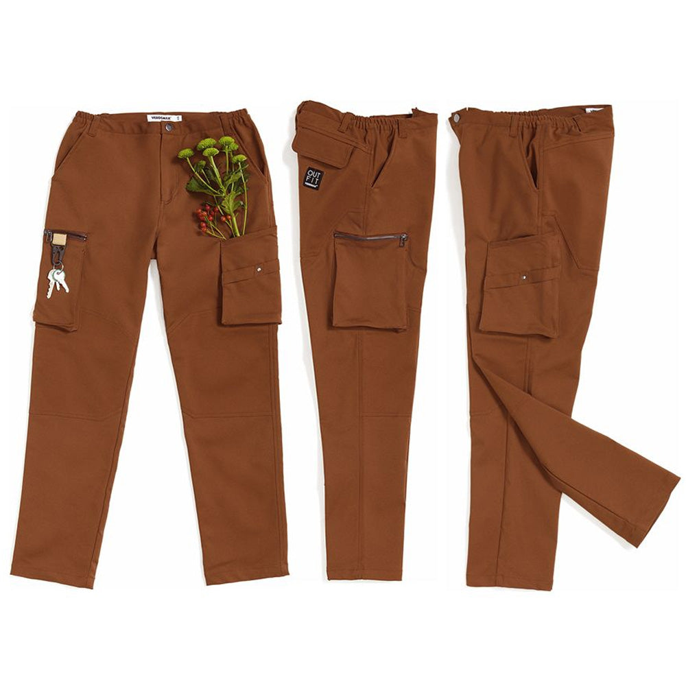 PANTALONE DONNA MARRONE TG.M FARNIA