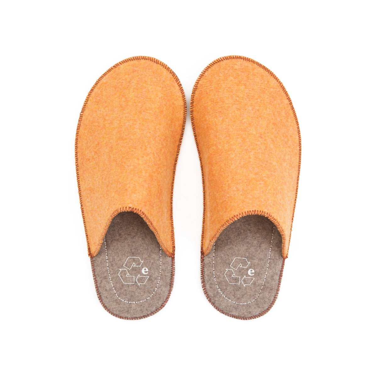 PANTOFOLE "LA PANTOFOLA SABBIA/MANDARINO " L TG.39/41