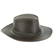 CAPPELLO DA UOMO TG. 59 MARRONE INDIANA