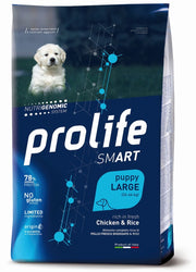 CROCCHETTE PROLIFE SMART PUPPY POLLO & RISO - LARGE 10KG