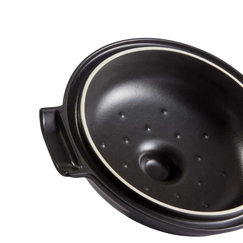 COCOTTE TONDA DELIZIA IN CERAMICA 4 LITRI COLOR ARDESIA