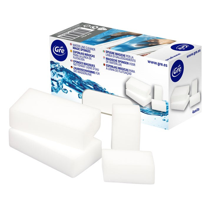 4 SPUGNE MAGICHE PER LA PULIZIA DELLA PISCINA