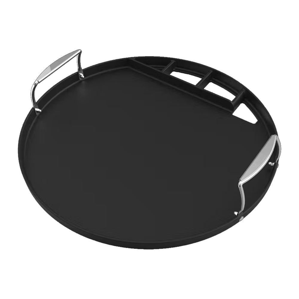 PIASTRA IN GHISA CHIUSA PER BARBECUE WEBER A CARBONE DA 57CM