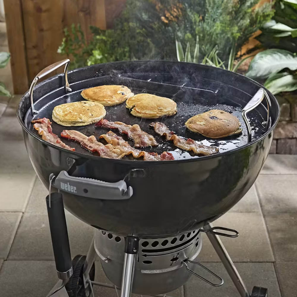 PIASTRA IN GHISA CHIUSA PER BARBECUE WEBER A CARBONE DA 57CM