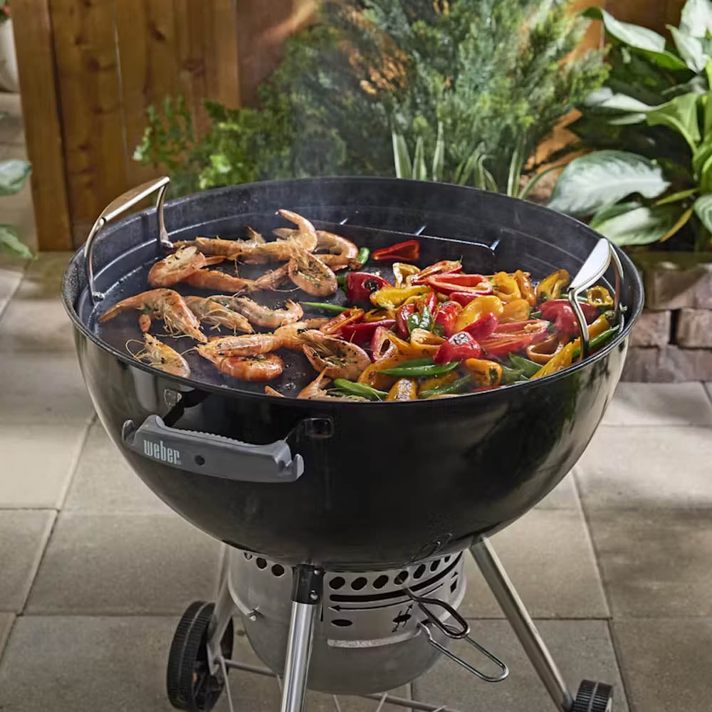PIASTRA IN GHISA CHIUSA PER BARBECUE WEBER A CARBONE DA 57CM